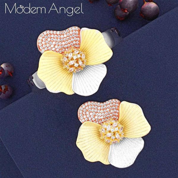 earrings & necklace modemangel begonia flowers luxury 3 tone full cubic zirconia women bracelet bangle ring set dress jewelry sets, Silver
earrings & necklace modemangel begonia flowers luxury 3 tone full cubic zirconia women bracelet bangle ring set dress jewelry sets, Silver