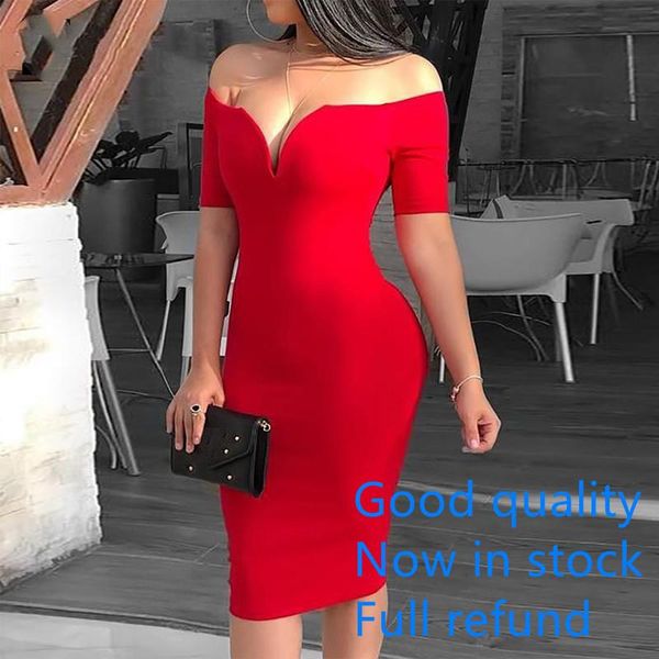 casual dresses female deep v-neck off shoulder bodycon dress solid sheath midi vestidos verano women short sleeve length age, Black;gray
casual dresses female deep v-neck off shoulder bodycon dress solid sheath midi vestidos verano women short sleeve length age, Black;gray