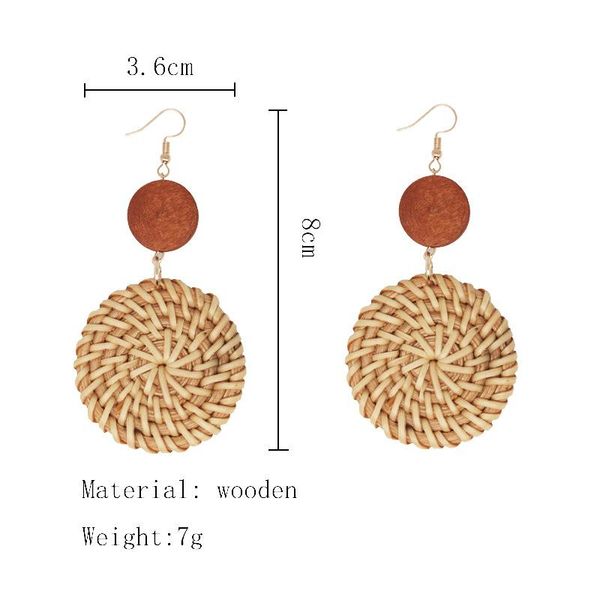 dangle & chandelier 2021 korea handmade bamboo pendant earrings fashion rattan woven steel accessories girls, Silver
dangle & chandelier 2021 korea handmade bamboo pendant earrings fashion rattan woven steel accessories girls, Silver
