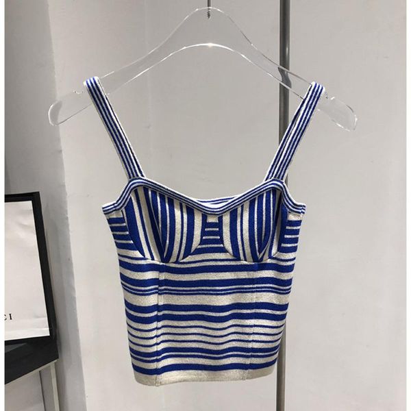 women's tanks & camis spring and summer holiday style striped knitted camisole undershirt slim thin, White
women's tanks & camis spring and summer holiday style striped knitted camisole undershirt slim thin, White