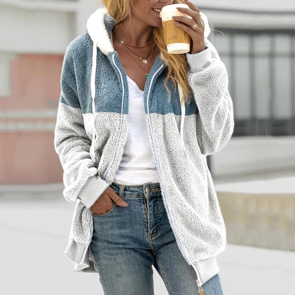 women's jackets winter coat fashion jacket woman casual warm female stitching plaid ladies clothes hooded zipper 2021, Black;brown
women's jackets winter coat fashion jacket woman casual warm female stitching plaid ladies clothes hooded zipper 2021, Black;brown