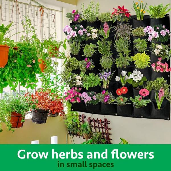 planters & pots 4/12/36pockets planter vertical garden vegetable living bag green grow bags seedling wall hanging growing
planters & pots 4/12/36pockets planter vertical garden vegetable living bag green grow bags seedling wall hanging growing