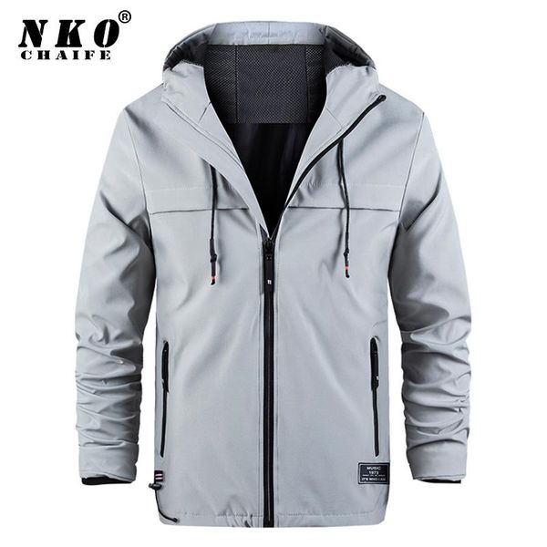 chaifenko brand spring casual hooded jacket men new autumn fashion waterproof sportswear coat men solid color outdoor jacket, Black;brown
chaifenko brand spring casual hooded jacket men new autumn fashion waterproof sportswear coat men solid color outdoor jacket, Black;brown