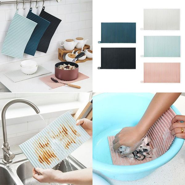 mats & pads multifunction foldable non-slip washboard silicone dish drying mat kitchen drain pad square insulation home tool
mats & pads multifunction foldable non-slip washboard silicone dish drying mat kitchen drain pad square insulation home tool