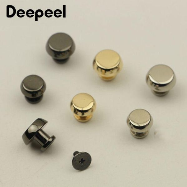 bag parts & accessories deepeel 10/20pcs 7/10mm metal rivet screw for bags hardware handbag decorative studs button nail buckles snap hooks, Black
bag parts & accessories deepeel 10/20pcs 7/10mm metal rivet screw for bags hardware handbag decorative studs button nail buckles snap hooks, Black