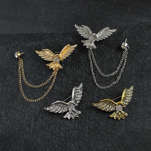 pins, brooches man suit shirt collar tassel brooch eagle flying zircon birds anchor badge retro pins wedding dress party neckware accessorie, Gray
pins, brooches man suit shirt collar tassel brooch eagle flying zircon birds anchor badge retro pins wedding dress party neckware accessorie, Gray