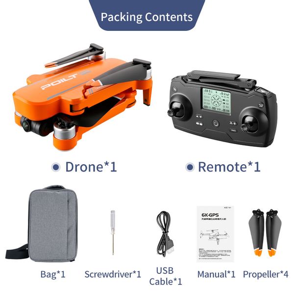 2020 new x17 foldable drone portable 6k hd camera anti-shake dual cameras (storage bag packaging single electric version)
2020 new x17 foldable drone portable 6k hd camera anti-shake dual cameras (storage bag packaging single electric version)