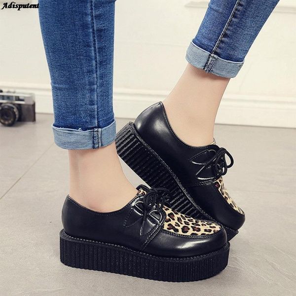 dress shoes waterproof leather sneakers cowhide women comfortable low-british casual single zapatos de mujer, Black
dress shoes waterproof leather sneakers cowhide women comfortable low-british casual single zapatos de mujer, Black
