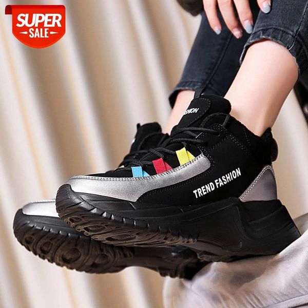 winter shoes woman chunky sneakers plush keep warm women walking platform ladies flats vulcanized shoes comfort women's #px75, Black
winter shoes woman chunky sneakers plush keep warm women walking platform ladies flats vulcanized shoes comfort women's #px75, Black
