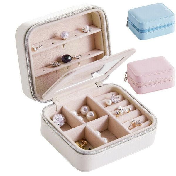 cosmetic bags & cases pu leather women jewelry necklaces display travel case box portable storage organizer earring holder zipper 110x90x55m
cosmetic bags & cases pu leather women jewelry necklaces display travel case box portable storage organizer earring holder zipper 110x90x55m