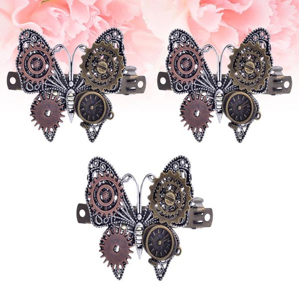 hair clips 3pcs steampunk gear zinc alloy shape spring hairdress hairpin for woman girl decoration
hair clips 3pcs steampunk gear zinc alloy shape spring hairdress hairpin for woman girl decoration
