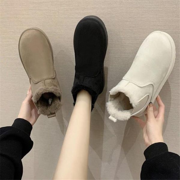 boots snow women's 2021 plush thickening autumn and winter short warm cotton shoes large i, Black
boots snow women's 2021 plush thickening autumn and winter short warm cotton shoes large i, Black