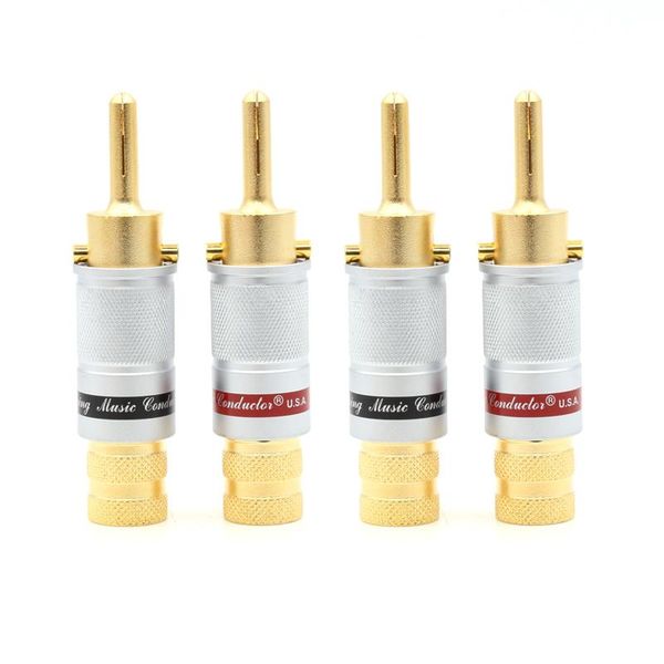 smart power plugs 4pcsx cmc 06008*w*f speaker wire cable banana plug gold plated connector
smart power plugs 4pcsx cmc 06008*w*f speaker wire cable banana plug gold plated connector