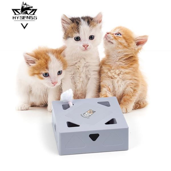 cat toys hysenss electric toy sqaure magic box smart teasing stick crazy game interactive cats feather catching mouse
cat toys hysenss electric toy sqaure magic box smart teasing stick crazy game interactive cats feather catching mouse