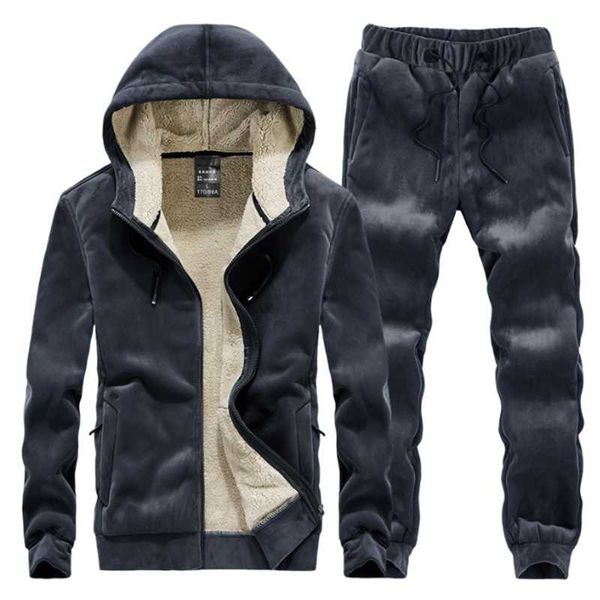 men's tracksuits 2021 winter hooded plus size casual cashmere sweater sports pants suit sudaderas baggy crewneck sweatshirt spodnie, Gray
men's tracksuits 2021 winter hooded plus size casual cashmere sweater sports pants suit sudaderas baggy crewneck sweatshirt spodnie, Gray