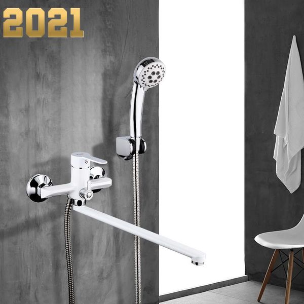 white bathroom faucet outlet pipe bath shower faucet brass body surface spray painting shower head bathroom tap
white bathroom faucet outlet pipe bath shower faucet brass body surface spray painting shower head bathroom tap