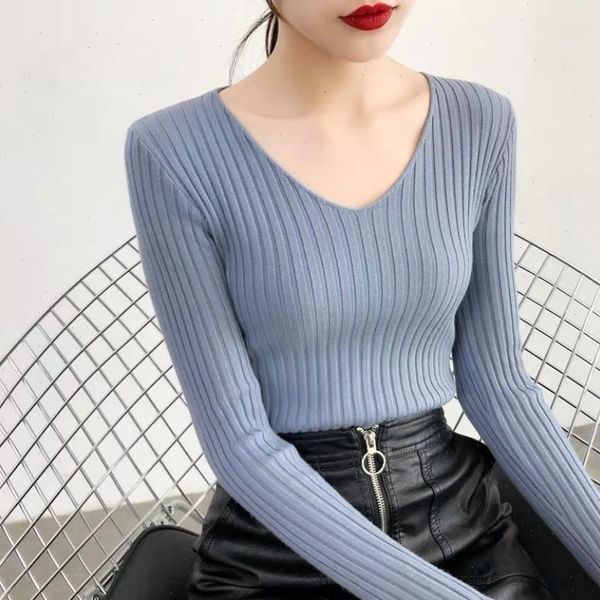 new women girl winter full sleeve pullover knitted v neck slim bodycon sweaters knitwear elegant outwear jumpers, White;black
new women girl winter full sleeve pullover knitted v neck slim bodycon sweaters knitwear elegant outwear jumpers, White;black