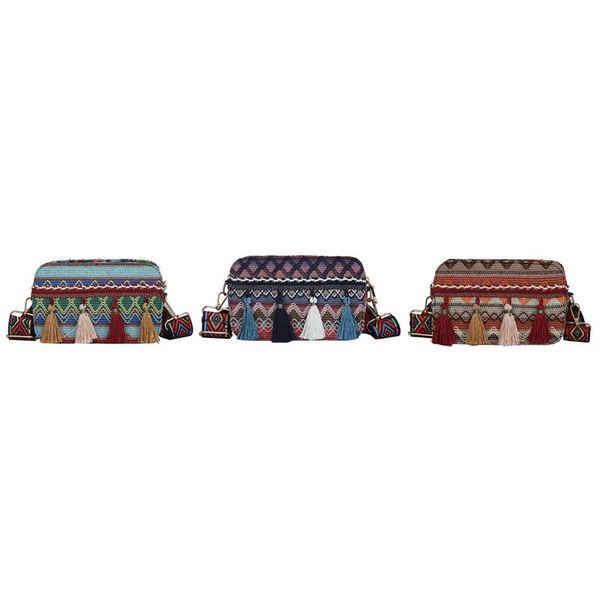 evening bags fashion ethnic women's bag striped printed one-shoulder messenger casual ladies tassel mini zipper handbag
evening bags fashion ethnic women's bag striped printed one-shoulder messenger casual ladies tassel mini zipper handbag
