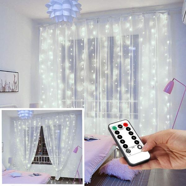 3x1/3x2/3x3 led christmas garland fairy lights string lights for curtains/home/bedroom decoration outdoor light holiday
3x1/3x2/3x3 led christmas garland fairy lights string lights for curtains/home/bedroom decoration outdoor light holiday