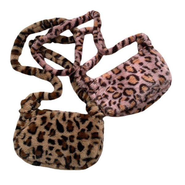 waist bags women fashion leopard plush shoulder bag handbag lady casual crossbody messenger female
waist bags women fashion leopard plush shoulder bag handbag lady casual crossbody messenger female