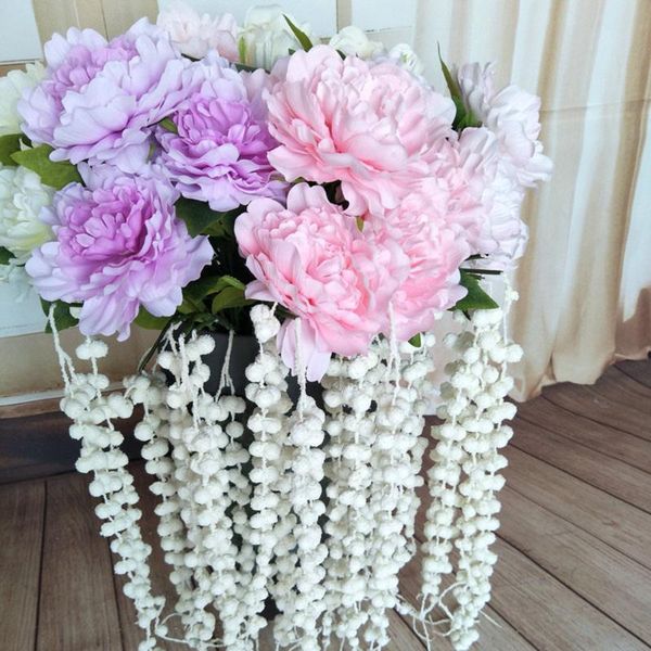 decorative flowers & wreaths artificial plants rattan simulation green plant home window living room wall decor vine
decorative flowers & wreaths artificial plants rattan simulation green plant home window living room wall decor vine