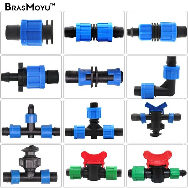 watering equipments 10-20 pcs 16mm 5/8'' drip irrigation tape elbow tee end plug thread lock connector garden water connecter fitt
watering equipments 10-20 pcs 16mm 5/8'' drip irrigation tape elbow tee end plug thread lock connector garden water connecter fitt