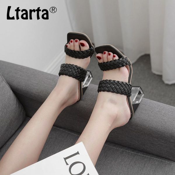 sandals ltarta summer pu head peep toe transparent high heel fashion slip on slides ladies party women shoes 35-42 -636-71, Black
sandals ltarta summer pu head peep toe transparent high heel fashion slip on slides ladies party women shoes 35-42 -636-71, Black
