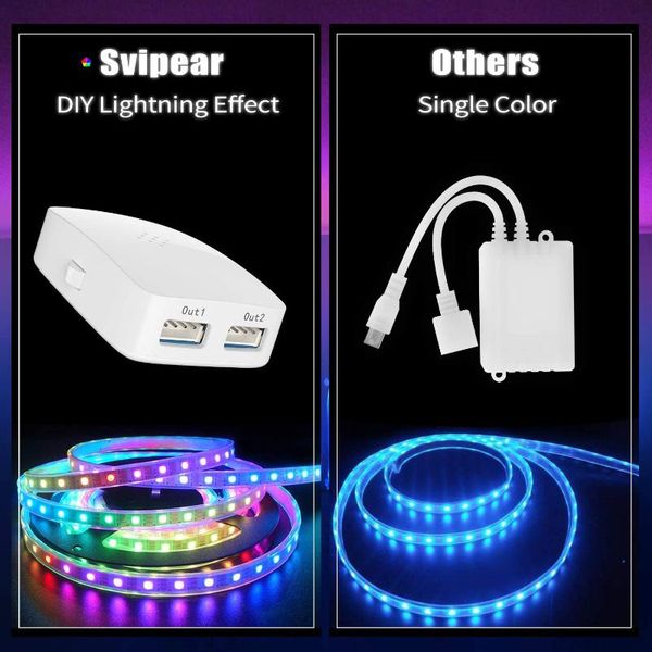 smart light led strip controller dc5-24v 2 output alexa google voice / music / ios android app wifi control for pixel strip
smart light led strip controller dc5-24v 2 output alexa google voice / music / ios android app wifi control for pixel strip