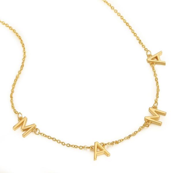 chokers ins style letter mama choker necklace for women copper gold-plated jewelry thanksgiving mother clavicle chain accessories, Golden;silver
chokers ins style letter mama choker necklace for women copper gold-plated jewelry thanksgiving mother clavicle chain accessories, Golden;silver