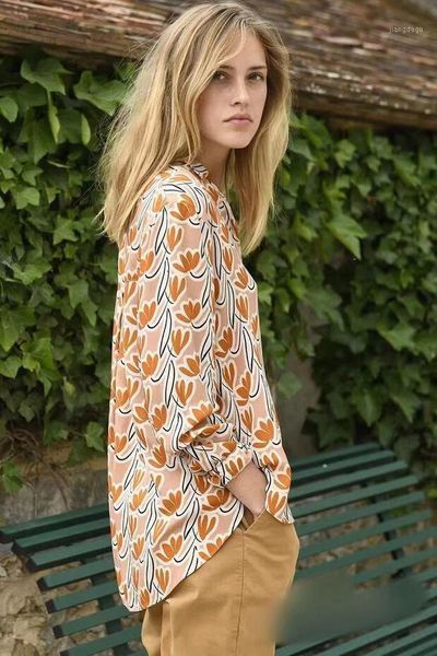 women's blouses & shirts women shirt 2021 spring and summer style ladies casual lapel long-sleeved 100% silk, White
women's blouses & shirts women shirt 2021 spring and summer style ladies casual lapel long-sleeved 100% silk, White