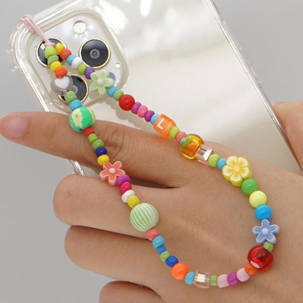 link, chain 2021 colorful beads chains for cell phone mobile lanyard cord beaded charm flower strap women jewelry, Black
link, chain 2021 colorful beads chains for cell phone mobile lanyard cord beaded charm flower strap women jewelry, Black