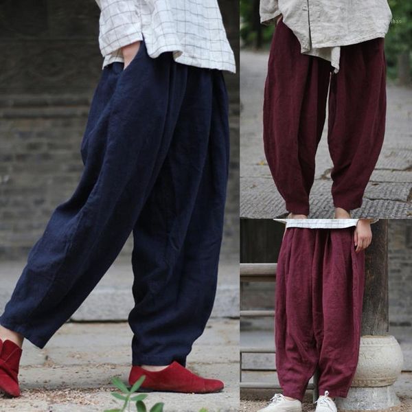 men's pants cotton harem men solid elastic waist streetwear joggers 2021 baggy drop-crotch casual trousers drop, Black
men's pants cotton harem men solid elastic waist streetwear joggers 2021 baggy drop-crotch casual trousers drop, Black