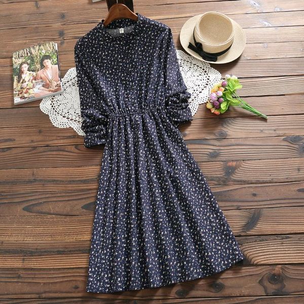 casual dresses winter women long sleeve floral print dress arrival soft corduroy sweet mori girl vestidos, Black;gray
casual dresses winter women long sleeve floral print dress arrival soft corduroy sweet mori girl vestidos, Black;gray