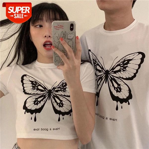 t-shirt 2020 summer new korean loose short white loose cotton female couple dress high waist exposed navel print women #gr5h
t-shirt 2020 summer new korean loose short white loose cotton female couple dress high waist exposed navel print women #gr5h