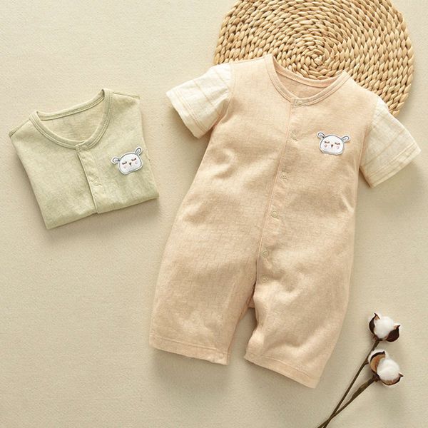 summer thin baby one-piece born clothes short sleeve climbing going out summer 0-3 years old, White
summer thin baby one-piece born clothes short sleeve climbing going out summer 0-3 years old, White