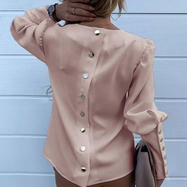 New 2021 Casual Solid Office Lady Shirt Metal Buttons Long Sleeve Print Loose Plus Size Europe Blouse Streetwear Tops PRUH, White
New 2021 Casual Solid Office Lady Shirt Metal Buttons Long Sleeve Print Loose Plus Size Europe Blouse Streetwear Tops PRUH, White