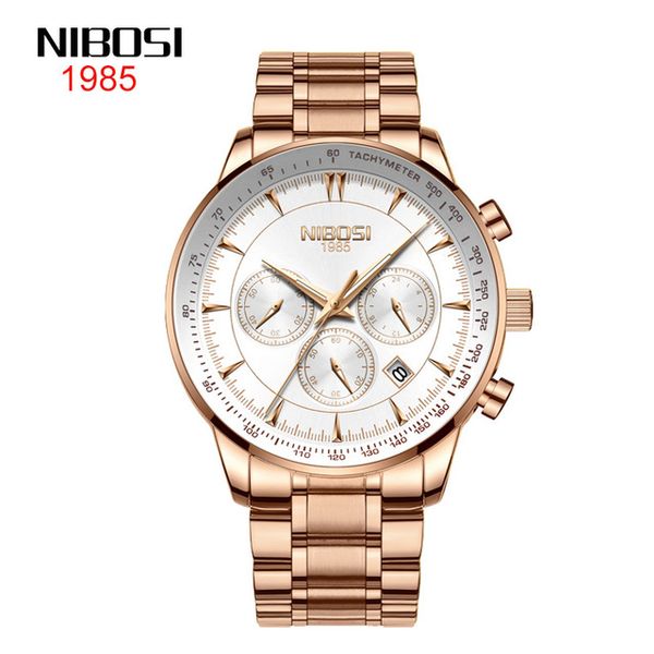 10style nibosi sun pattern chronograph mens watch watches waterproof watch men fashion business men quartz watch rose gold shell white dail, Slivery;brown
10style nibosi sun pattern chronograph mens watch watches waterproof watch men fashion business men quartz watch rose gold shell white dail, Slivery;brown