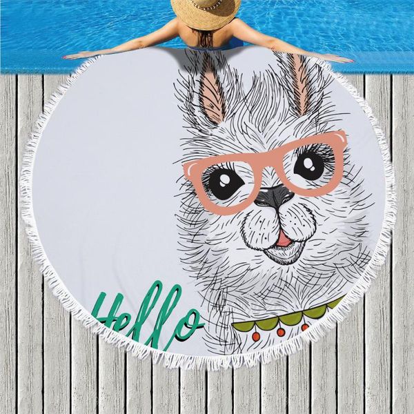 towel cute animal alpaca cartoon microfiber round beach circle roundie large bath for kids serviette toalla de playa plage
towel cute animal alpaca cartoon microfiber round beach circle roundie large bath for kids serviette toalla de playa plage