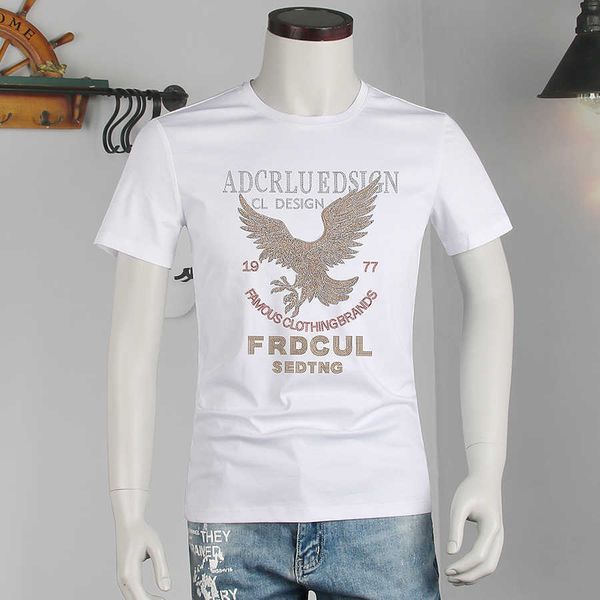 fashion t shirt brand short sleeve men's casual mercerized cotton half korean thin handsome drill, White;black
fashion t shirt brand short sleeve men's casual mercerized cotton half korean thin handsome drill, White;black