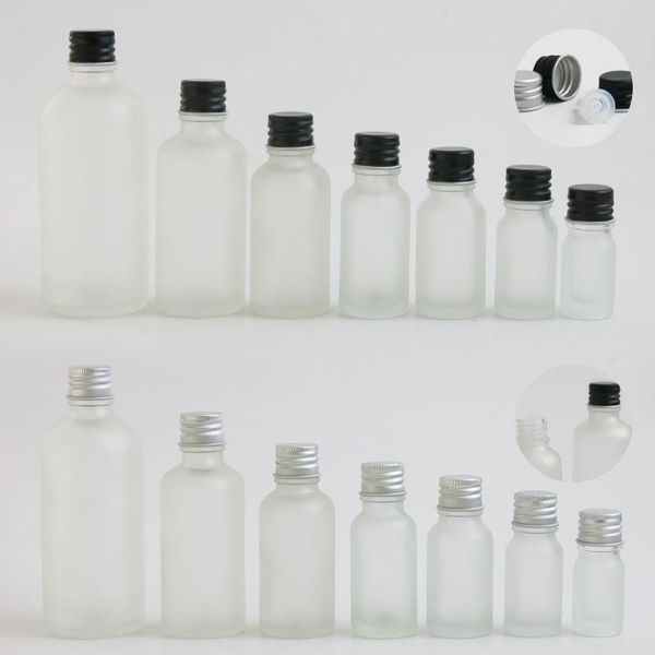storage bottles & jars 10 x empty refillable frosted clear glass essential oil with aluminum lids perfume fragrance bottle
storage bottles & jars 10 x empty refillable frosted clear glass essential oil with aluminum lids perfume fragrance bottle