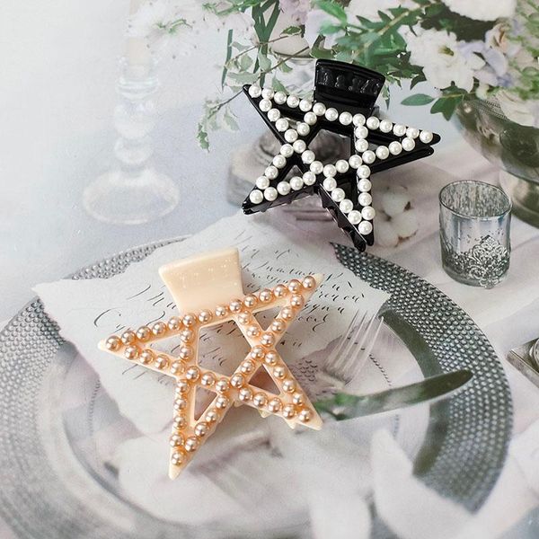 hair clips & barrettes 2021 fashion acetate full simulated pearls five-pointed star hairpin for women girls accessories tiara, Golden;silver
hair clips & barrettes 2021 fashion acetate full simulated pearls five-pointed star hairpin for women girls accessories tiara, Golden;silver