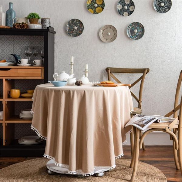 table cloth cilected nordic ins round white ball lace tablecloth pure color washed cotton home cover decoration 140cm 1pc
table cloth cilected nordic ins round white ball lace tablecloth pure color washed cotton home cover decoration 140cm 1pc