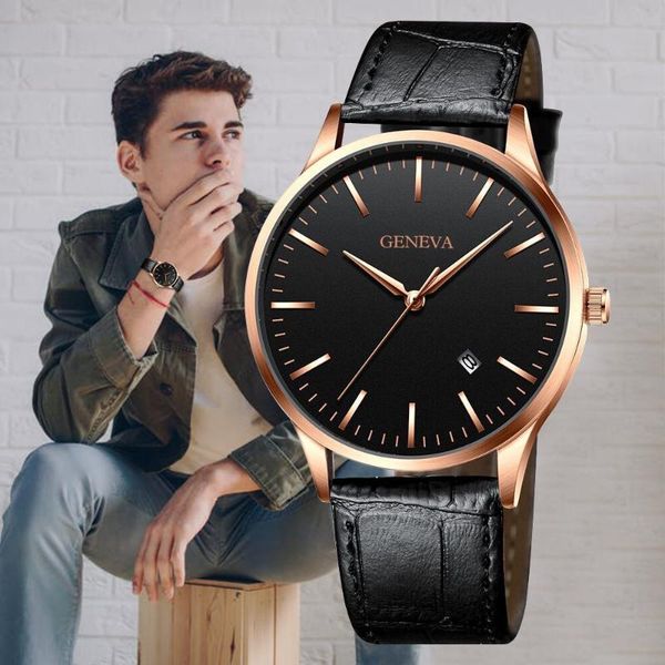 wristwatches men luxury watches male business leather strap calendar quartz watch mens casual wrist for relogio masculino, Slivery;brown
wristwatches men luxury watches male business leather strap calendar quartz watch mens casual wrist for relogio masculino, Slivery;brown