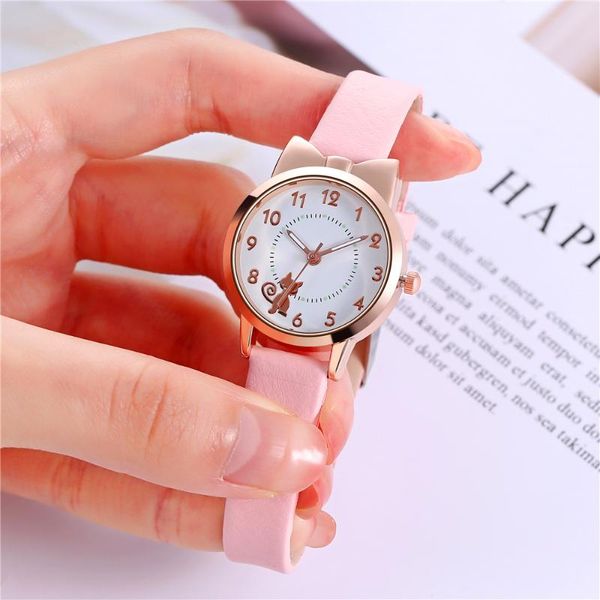 wristwatches girl elementary school student fashion watch set little cute kids analog children quartz bracelet, Slivery;brown
wristwatches girl elementary school student fashion watch set little cute kids analog children quartz bracelet, Slivery;brown