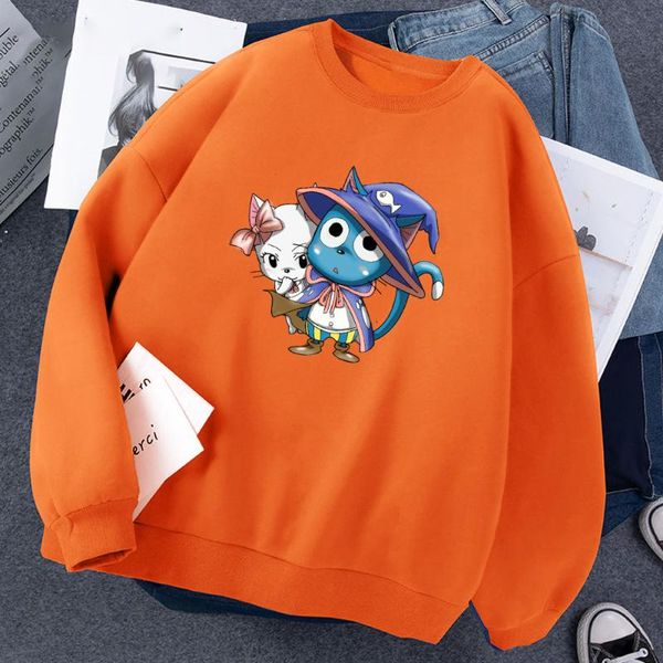 men's hoodies & sweatshirts fairy tail carla happy autumn cotton soft men casual loose simple sweatshirt cute cats cartoon streetwear, Black
men's hoodies & sweatshirts fairy tail carla happy autumn cotton soft men casual loose simple sweatshirt cute cats cartoon streetwear, Black
