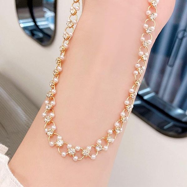 other exquisite romantic 14k real gold pearl crystal choker style chain necklace for women temperament jewelry zircon, Silver
other exquisite romantic 14k real gold pearl crystal choker style chain necklace for women temperament jewelry zircon, Silver