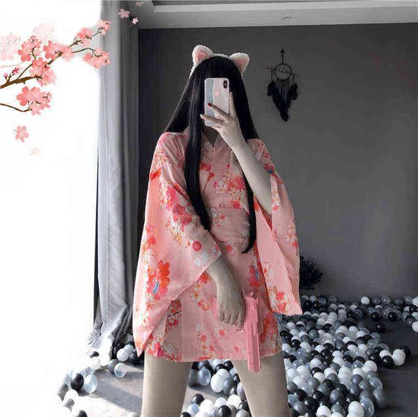 nxy set 2 pieces set pink pyjamas soft side strap japanese kimono cosplay outfit for women traditional style robe yukata costumes 1210, Red;black
nxy set 2 pieces set pink pyjamas soft side strap japanese kimono cosplay outfit for women traditional style robe yukata costumes 1210, Red;black