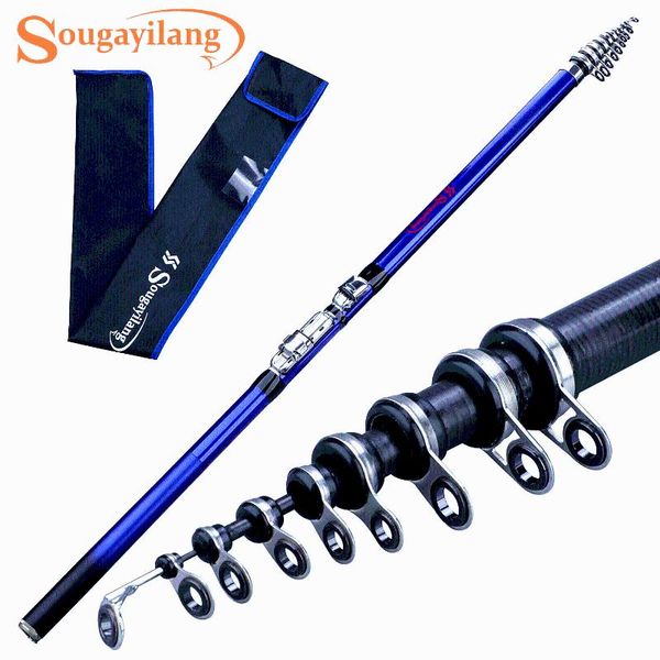 sougayilang fishing rod m power ultra light spinning pole carp travel freshwater/saltwater float fishing tools/tackle
sougayilang fishing rod m power ultra light spinning pole carp travel freshwater/saltwater float fishing tools/tackle