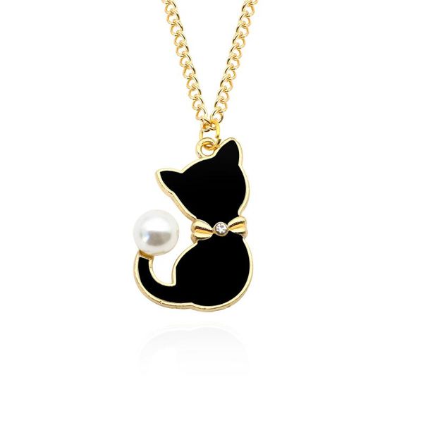 pendant necklaces lookmefashion enamel cat pearl tail choker necklace for women gifts cute animal pendants jewelry drop colar, Silver
pendant necklaces lookmefashion enamel cat pearl tail choker necklace for women gifts cute animal pendants jewelry drop colar, Silver