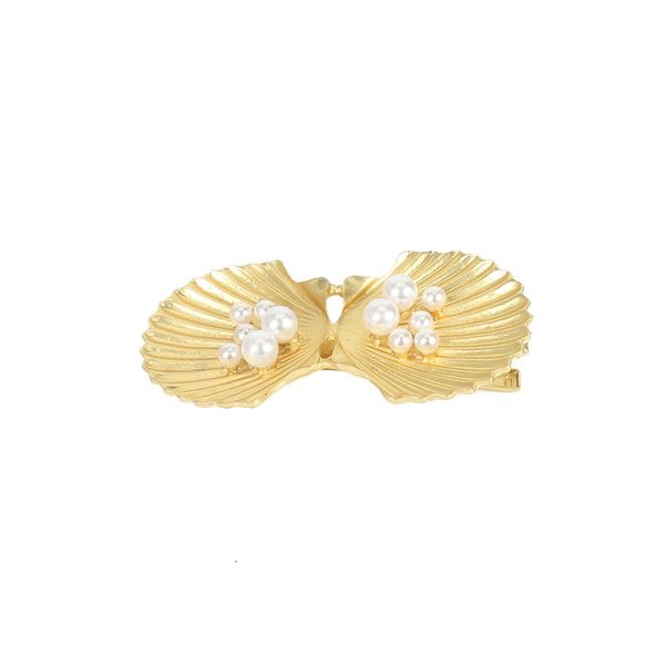 pearl hairclips simple wild feather shell metal duckbill clip fashion temperament side clips word headdress jewelry gift wholesale, Golden;silver
pearl hairclips simple wild feather shell metal duckbill clip fashion temperament side clips word headdress jewelry gift wholesale, Golden;silver